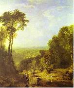 Joseph Mallord William Turner Crossing the Brook by J. M. W. Turner Spain oil painting artist